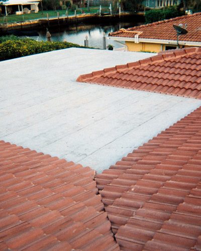 red roof tile
